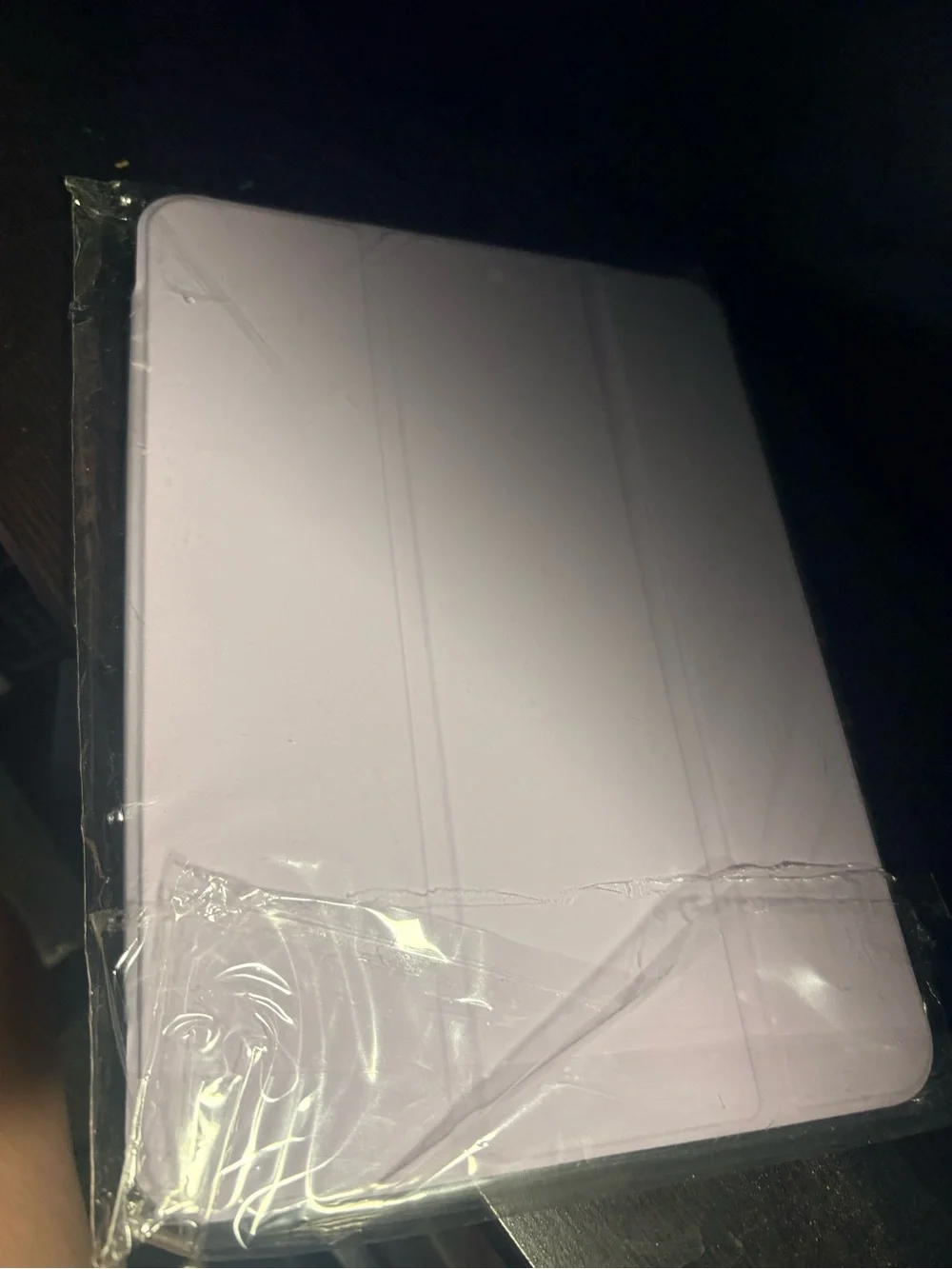 Apple Lavender Tri-Fold Smart Case for iPad with Clear Back 11th gen